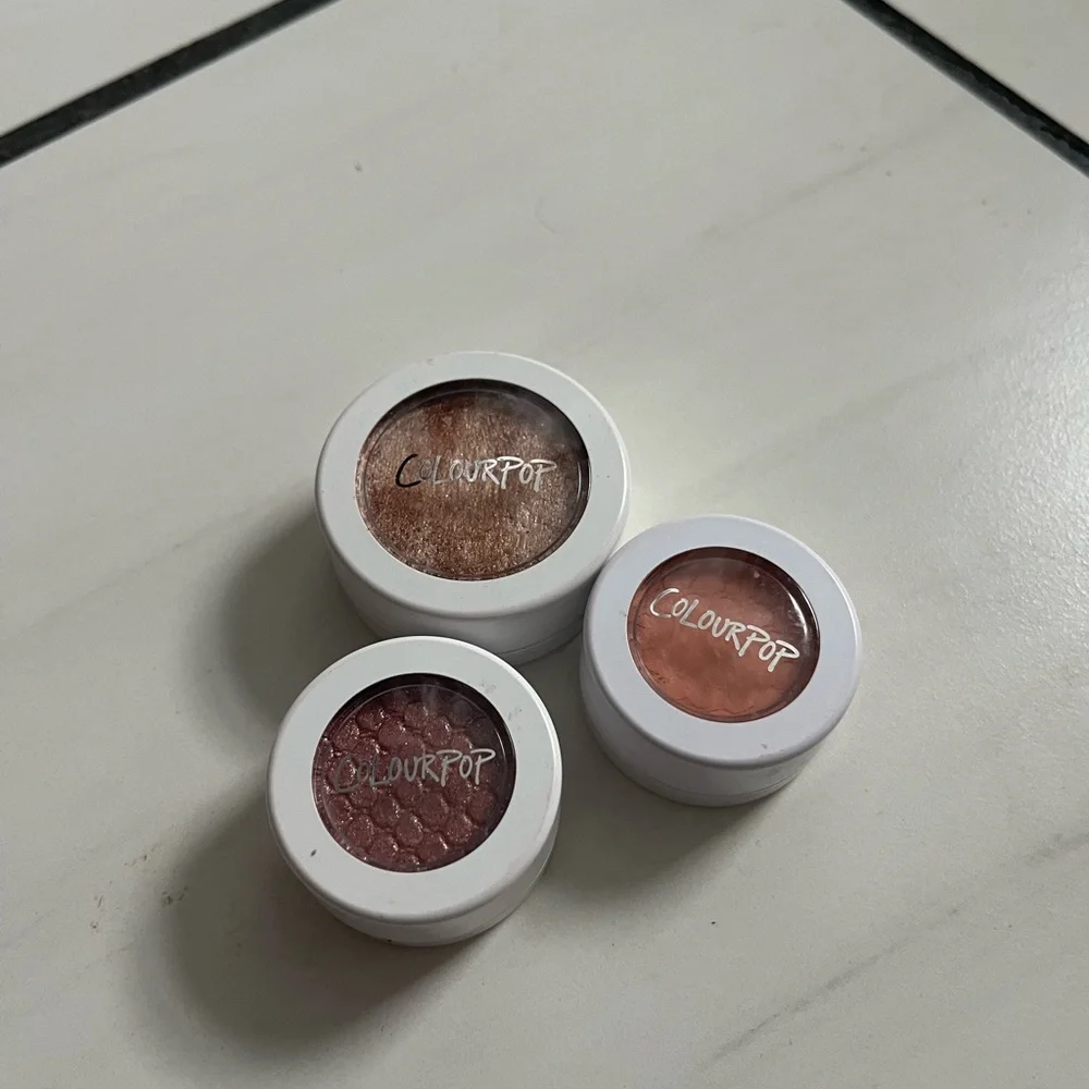 Color pop individual eyeshadows, NWT‎